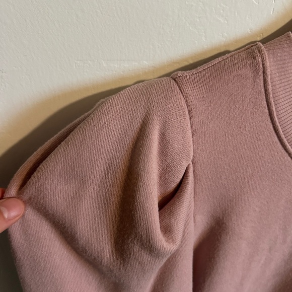 NATION Sweatshirt, ruffled/puff shoulders - Picture 3 of 6